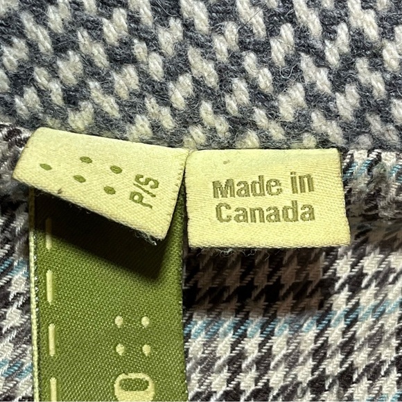 Soia & Kyo Gemma Coat Womens Small Gray Checkered Belted Peacoat Jacket NWT - Picture 10 of 16